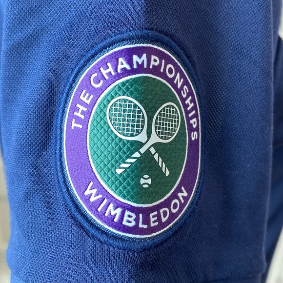 NWT Polo Ralph Lauren Wimbledon Chevron Performance Polo Dress, Size M - Picture 14 of 16